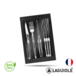 Set de 8 cubiertos Laguiole, estilo y calidad ideales para regalos corporativos en Chile