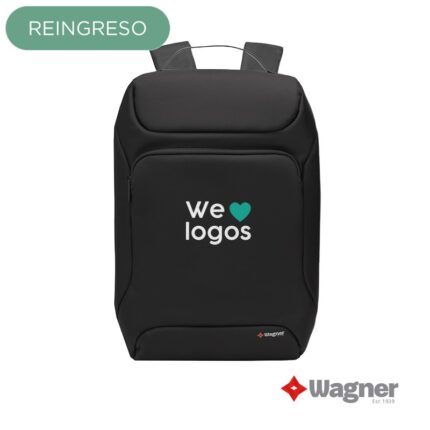 Mochila corporativa personalizada Machen, ideal para promociones y regalos empresariales - High Cube Chile